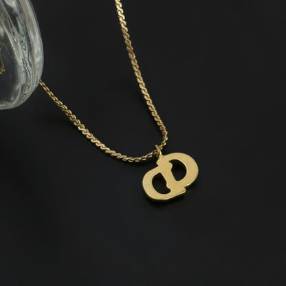 Christian Dior CD necklace vintage - Leluxe Vintage Sdn. Bhd.