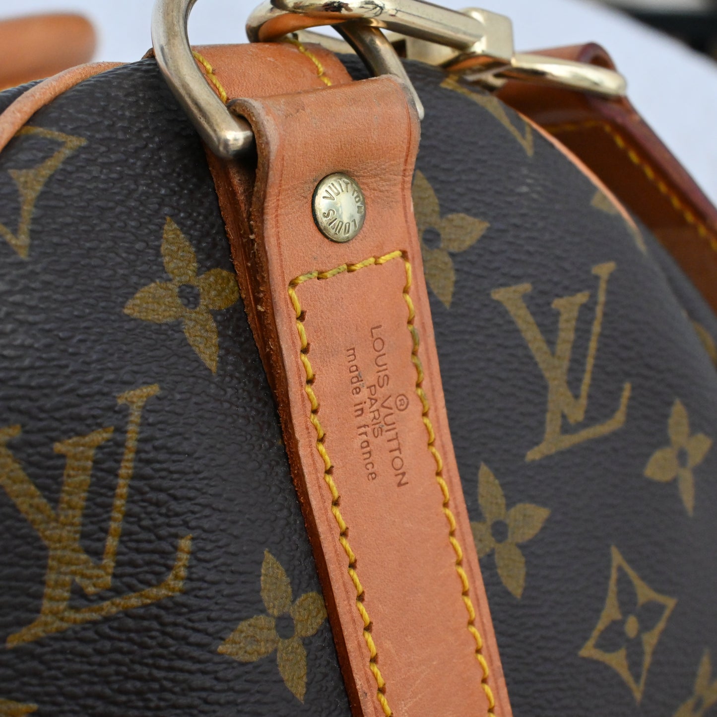 Louis Vuitton Keepall 45 with strap