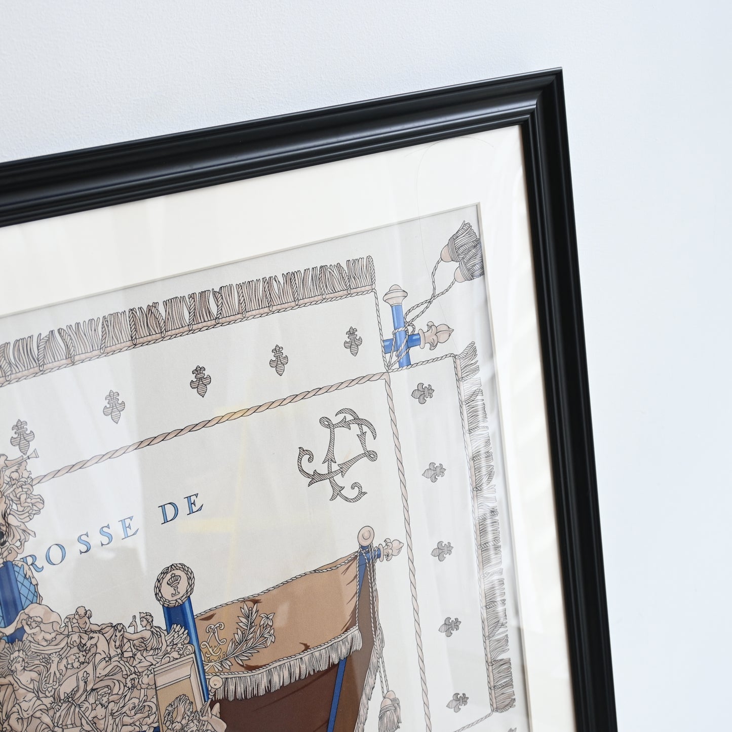 Hermès 'Vue du Carosse de la Galère la Réale' Silk Scarf