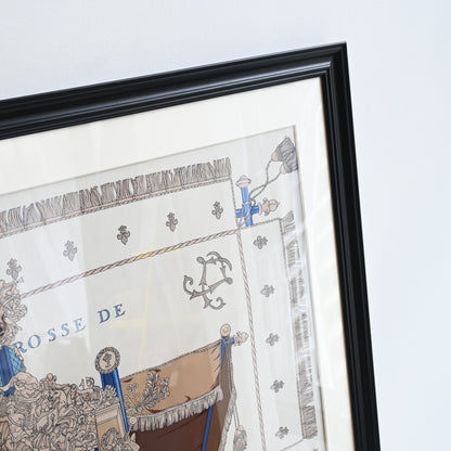 Hermès 'Vue du Carosse de la Galère la Réale' Silk Scarf