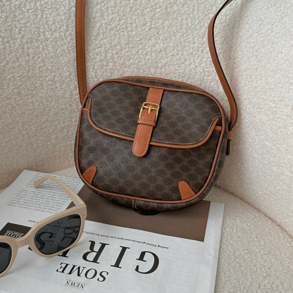 Celine Macadam Monogram Crossbody Bag - Leluxe Vintage Sdn. Bhd.