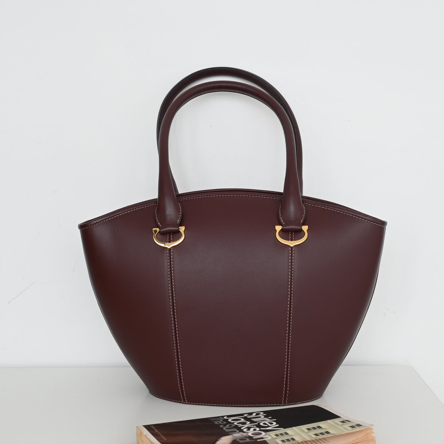 Must de Cartier Burgundy Tote