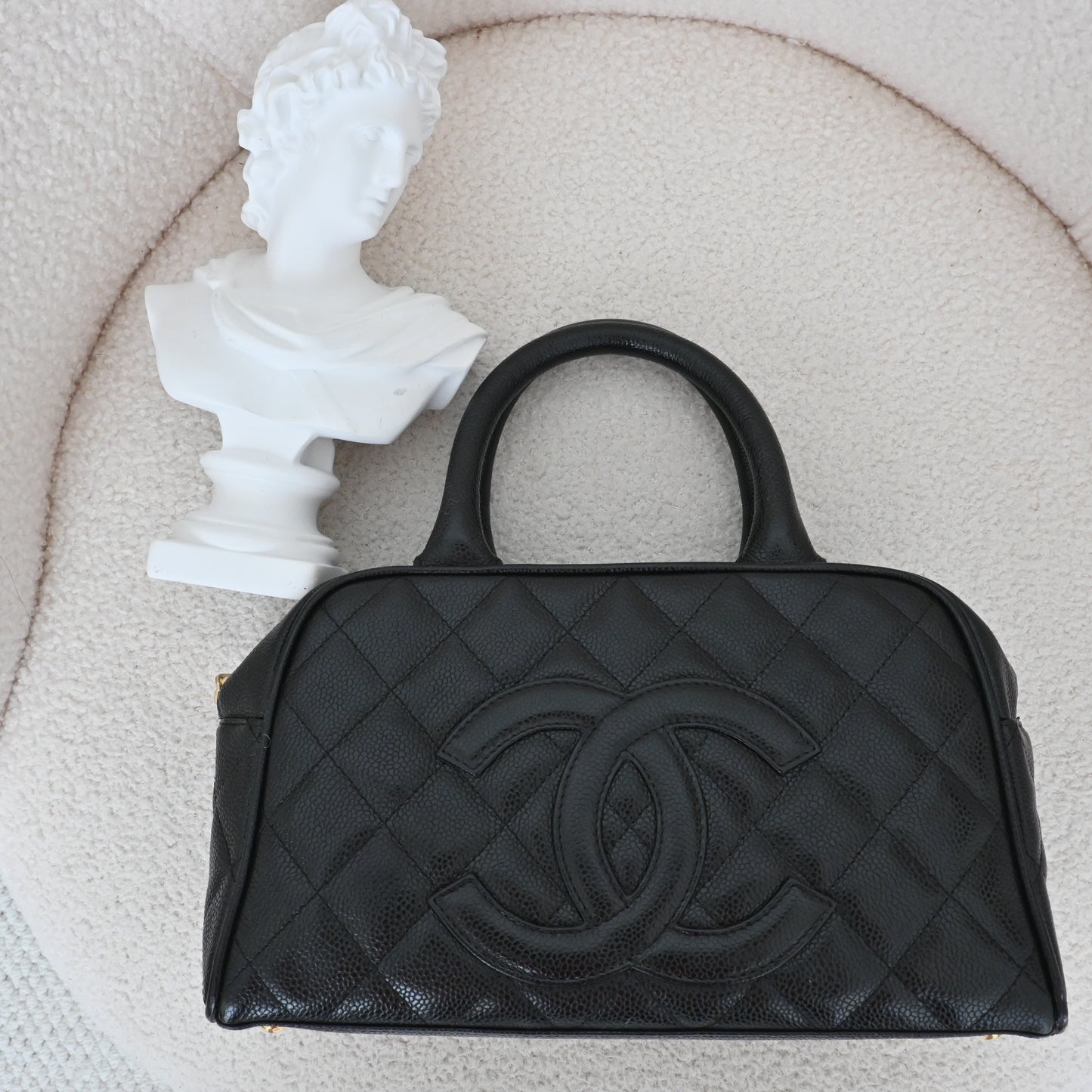 Chanel Bowling Bag Caviar