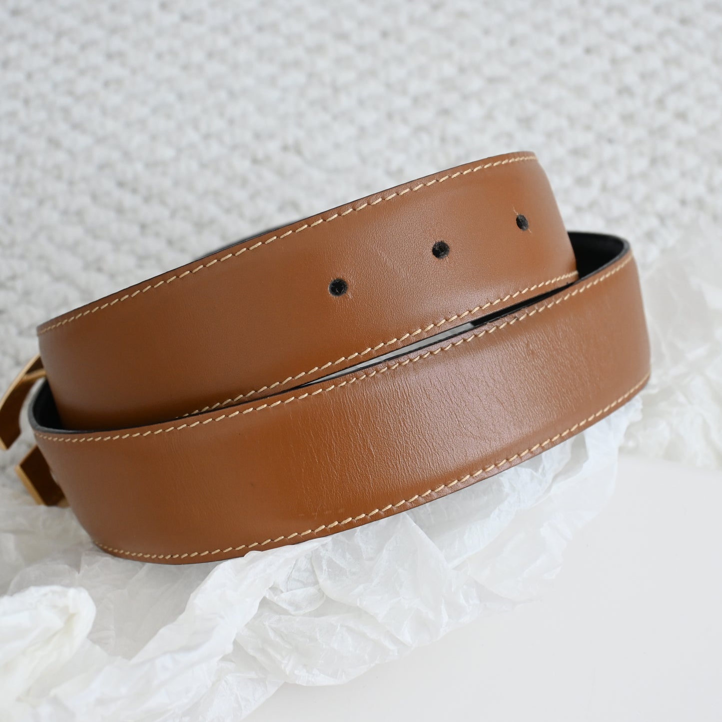 Gucci Vintage Belt G Logo