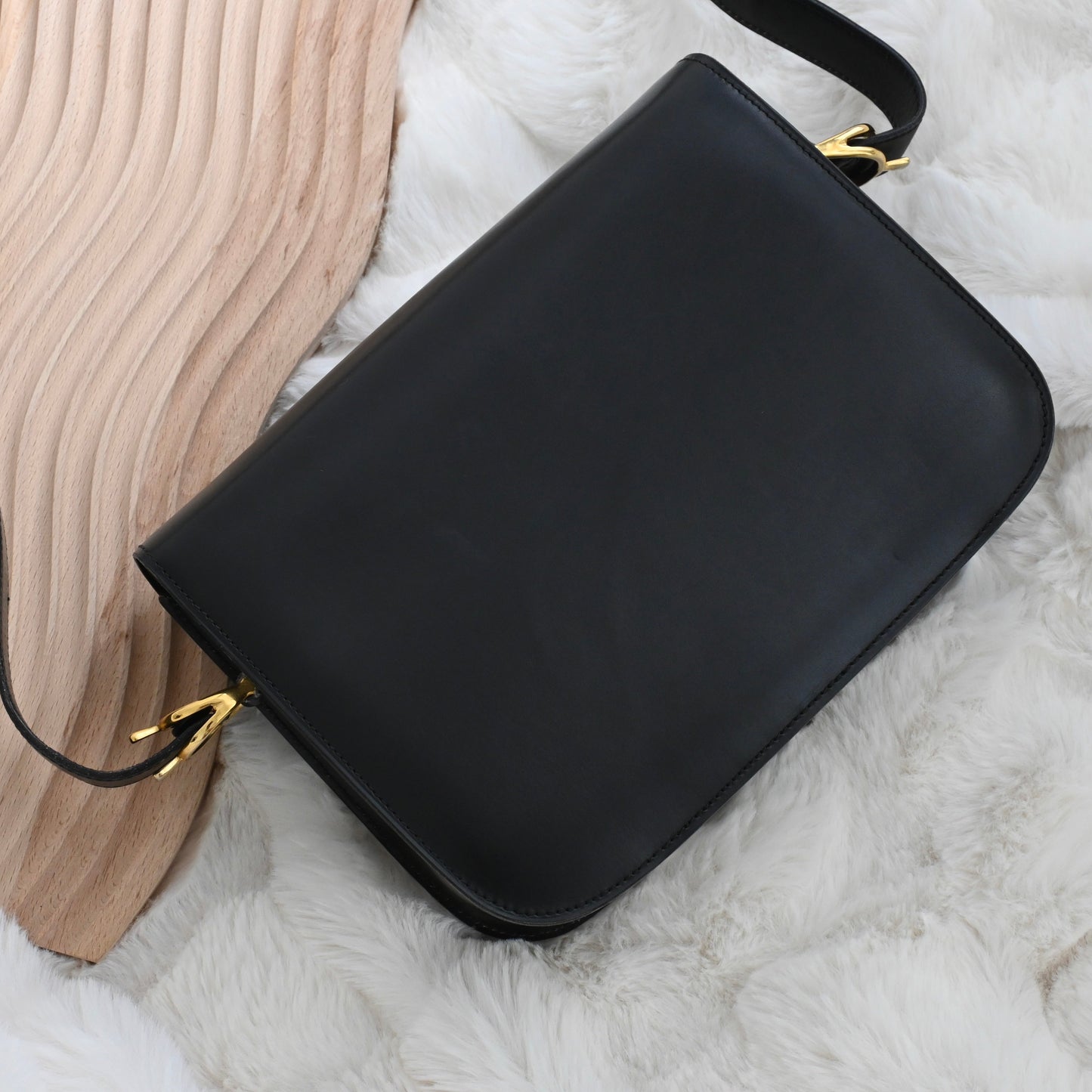 Celine Horse Carriage Box Calf Crossbody Bag