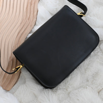 Celine Horse Carriage Box Calf Crossbody Bag