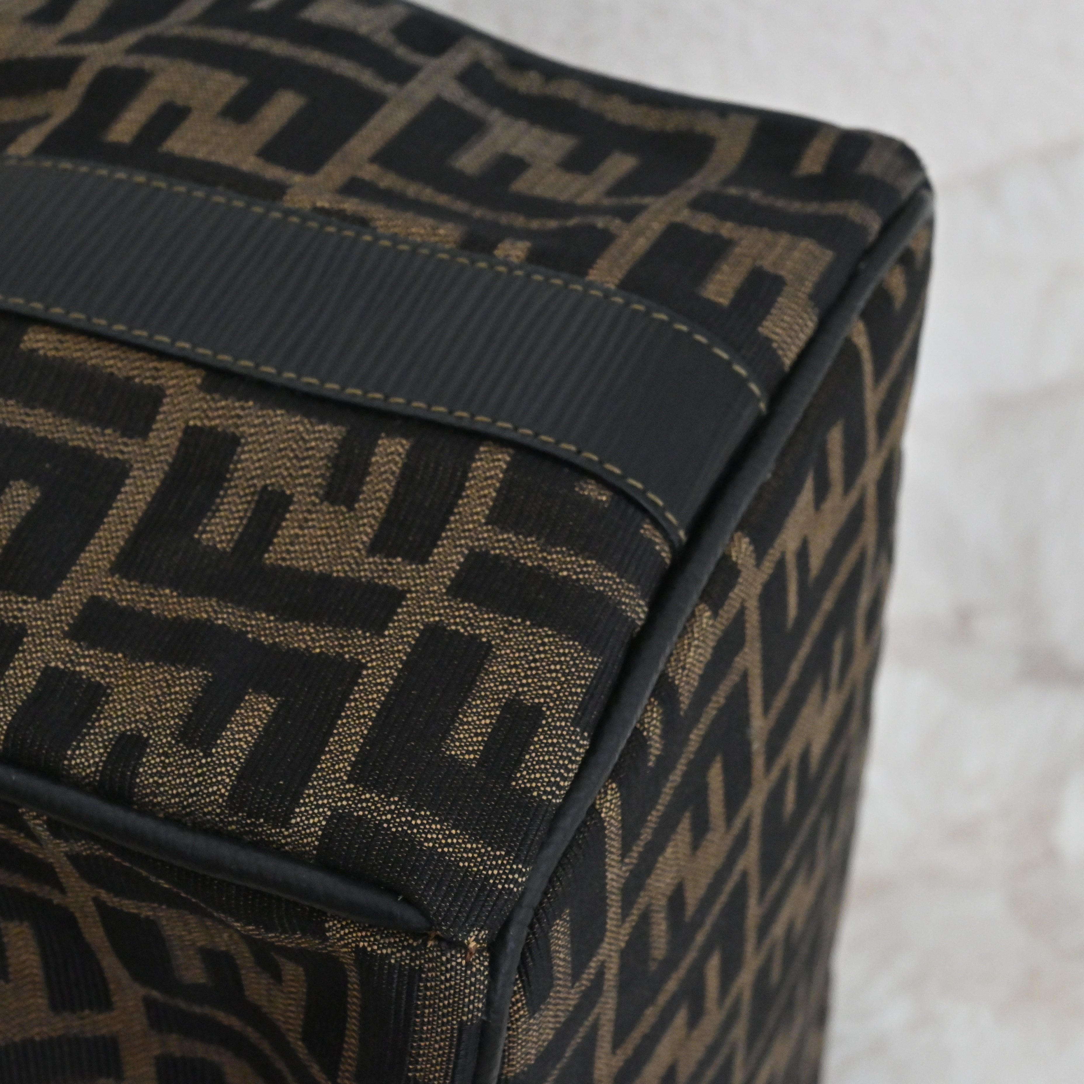 Fendi Zucca Monogram Lunchbox - Leluxe Vintage Sdn. Bhd.