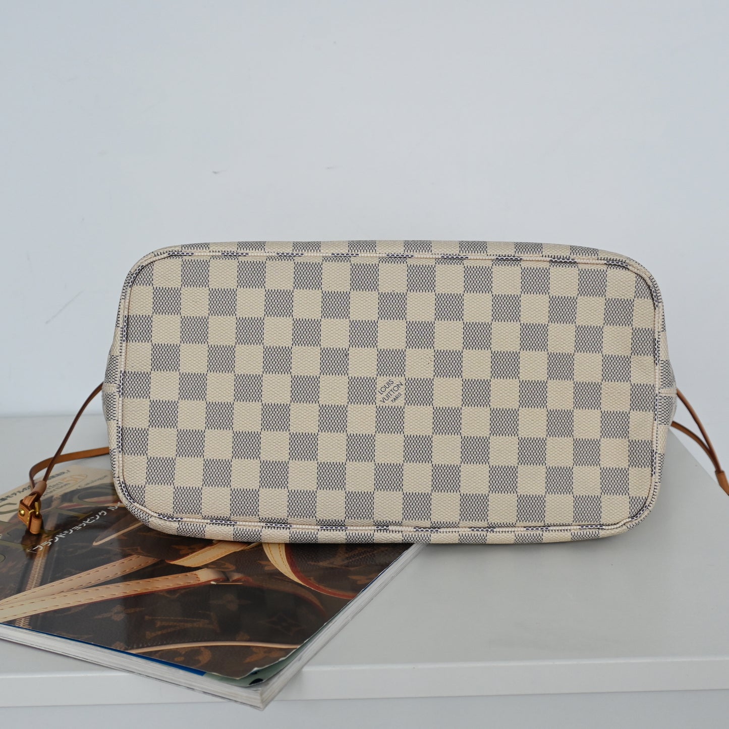 Louis Vuitton Neverfull MM Damier Azur with NFC