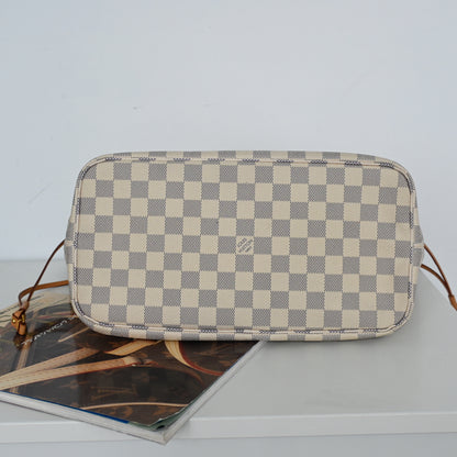 Louis Vuitton Neverfull MM Damier Azur with NFC