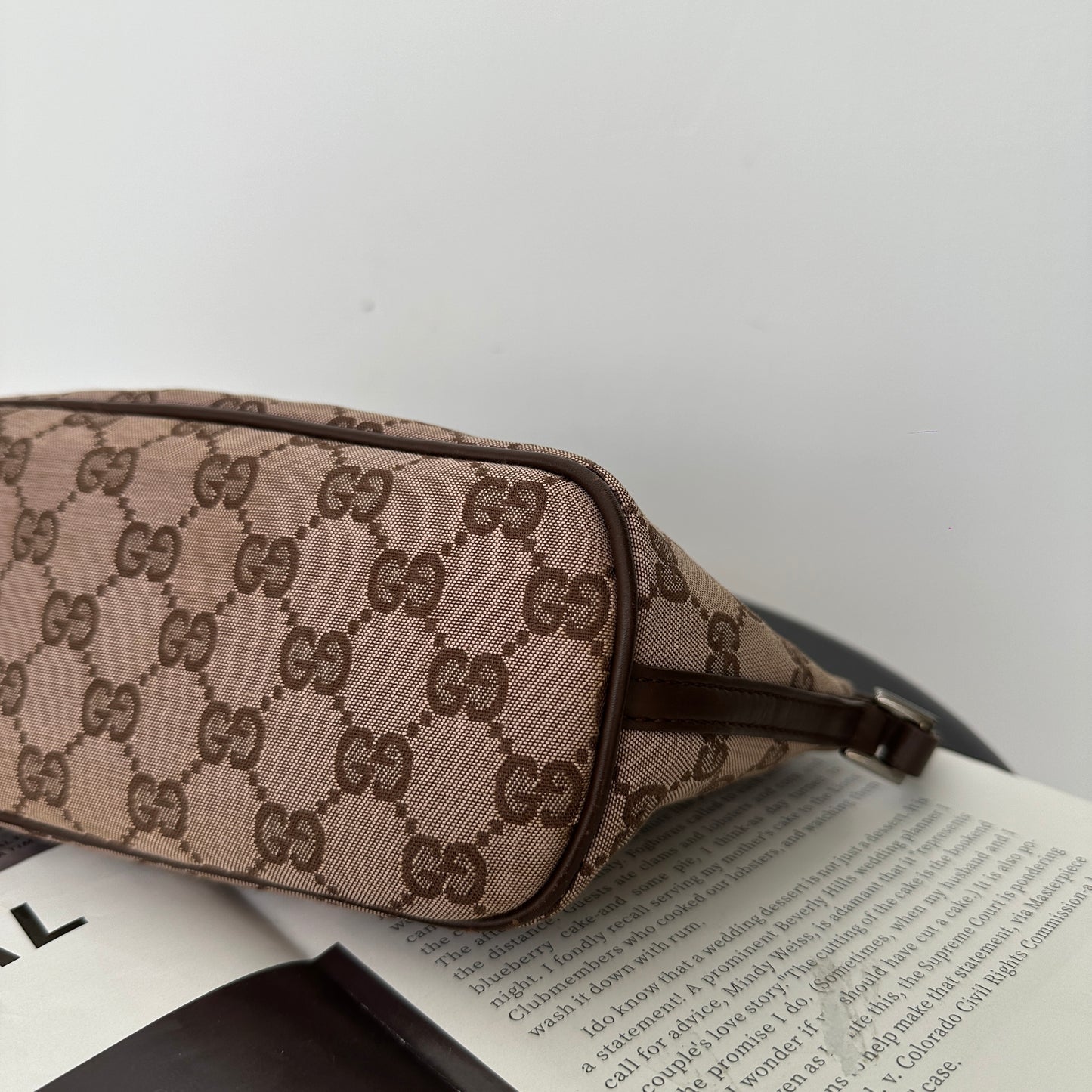 Gucci GG Boat Pochette Canvas