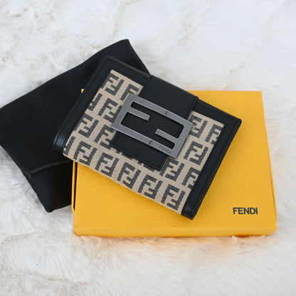 Fendi Zucchino Bi-fold Wallet