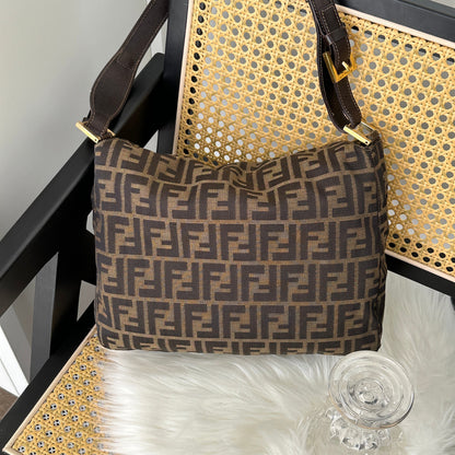 Fendi Zucca Mamma Baguette Bag - Leluxe Vintage Sdn. Bhd.