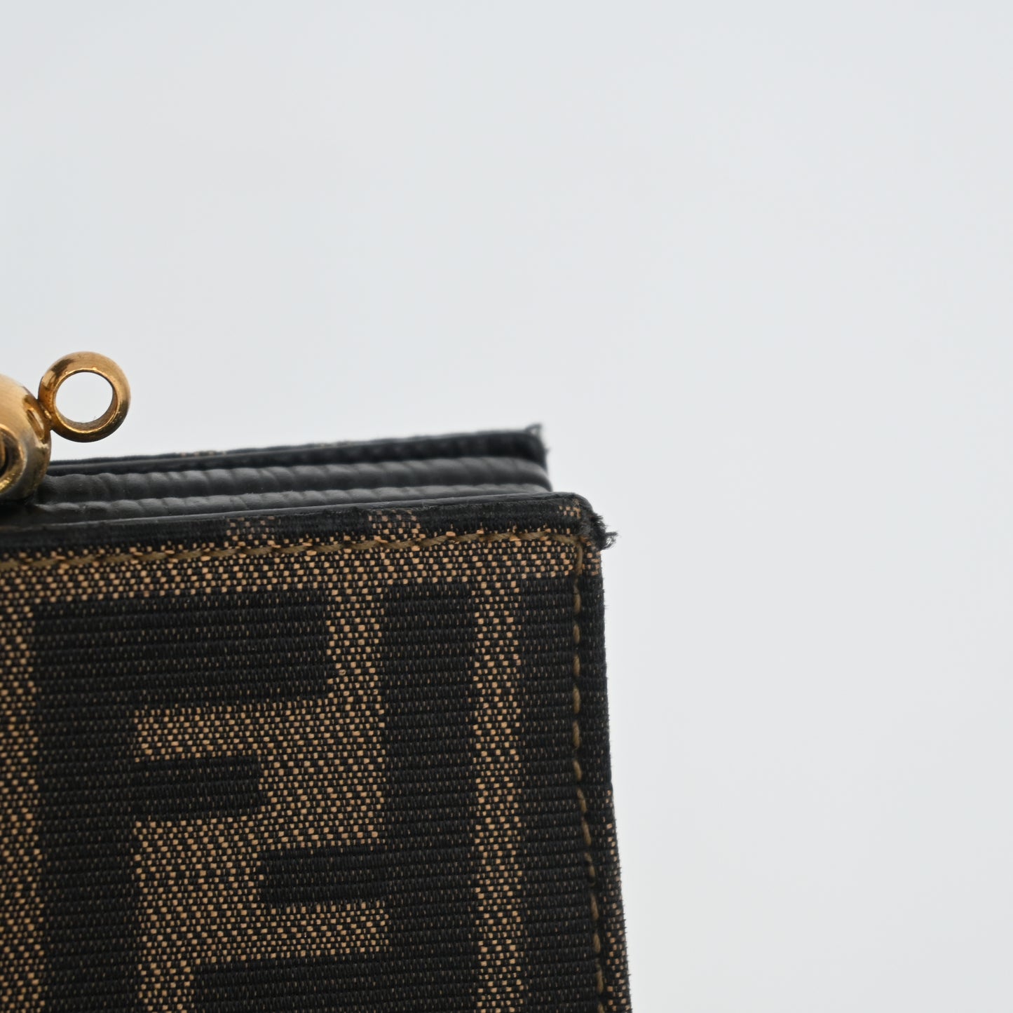 Fendi Zucca Monogram Top Handle Tote