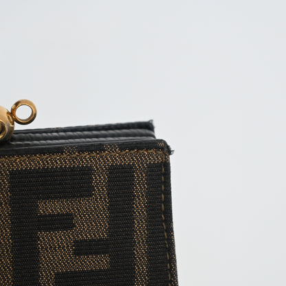 Fendi Zucca Monogram Top Handle Tote