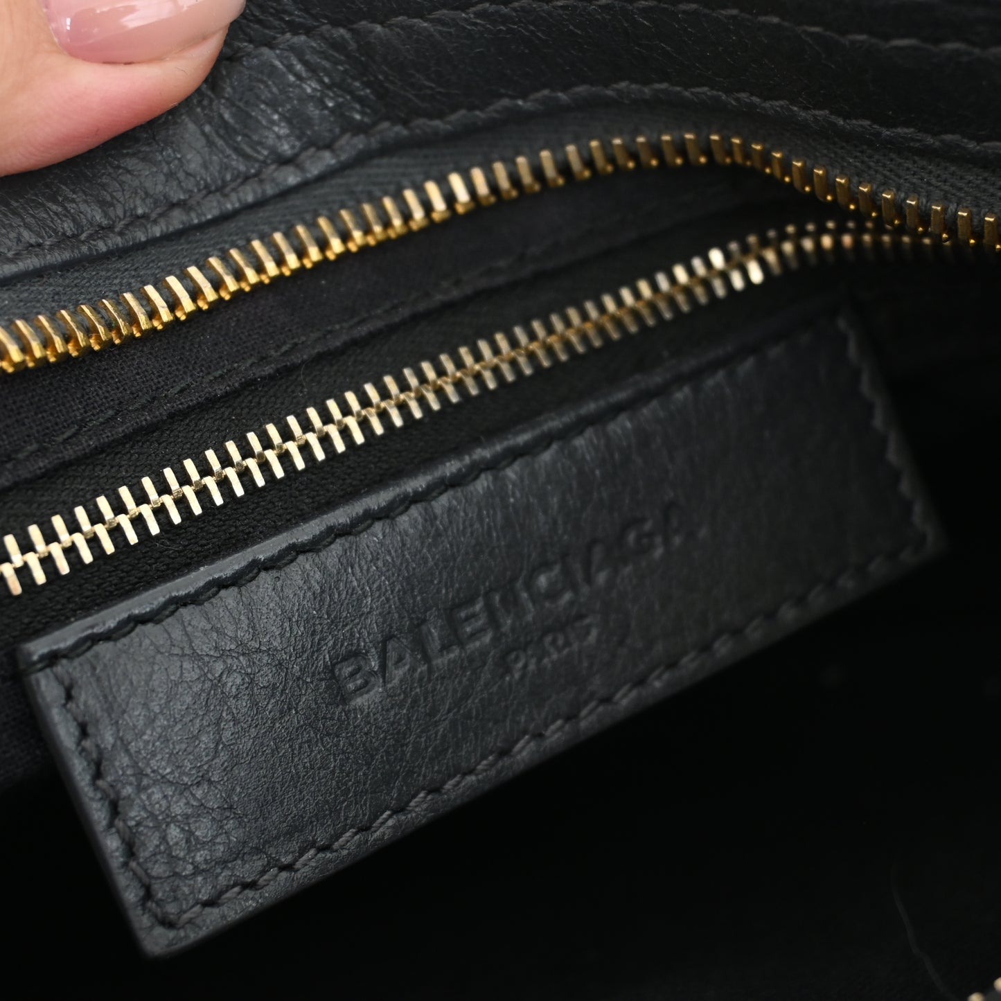 Balenciaga Mini City with GHW