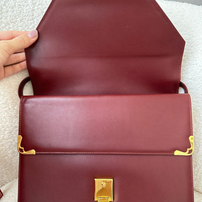 Must de Cartier Messenger Bag in Bordeaux