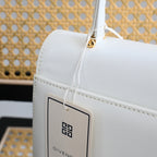 Givenchy Kelly White Calfskin