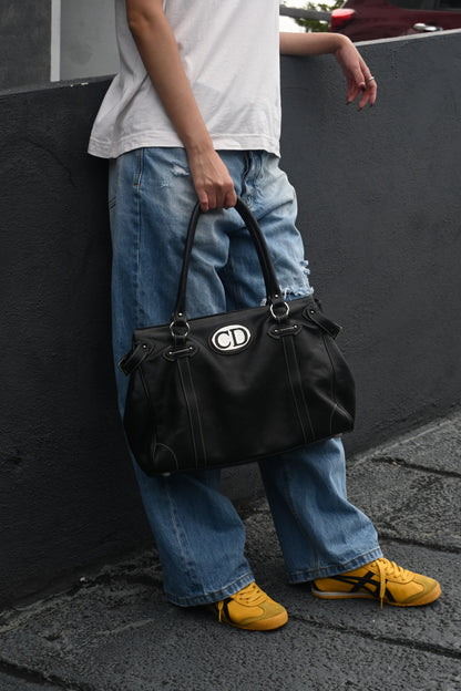 Christian Dior Germain Medium Satchel 2006s - Leluxe Vintage Sdn. Bhd.