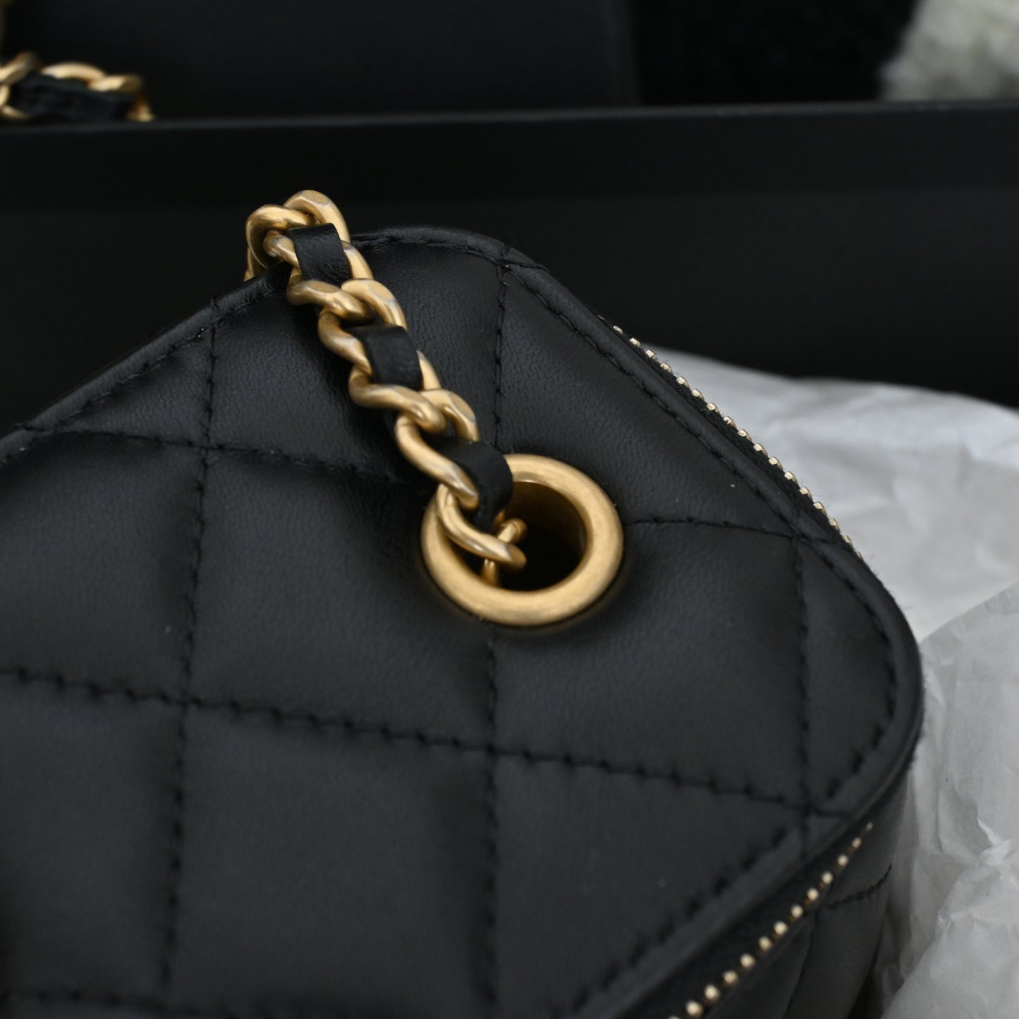 Chanel Mini Vanity Case Pearl Crush