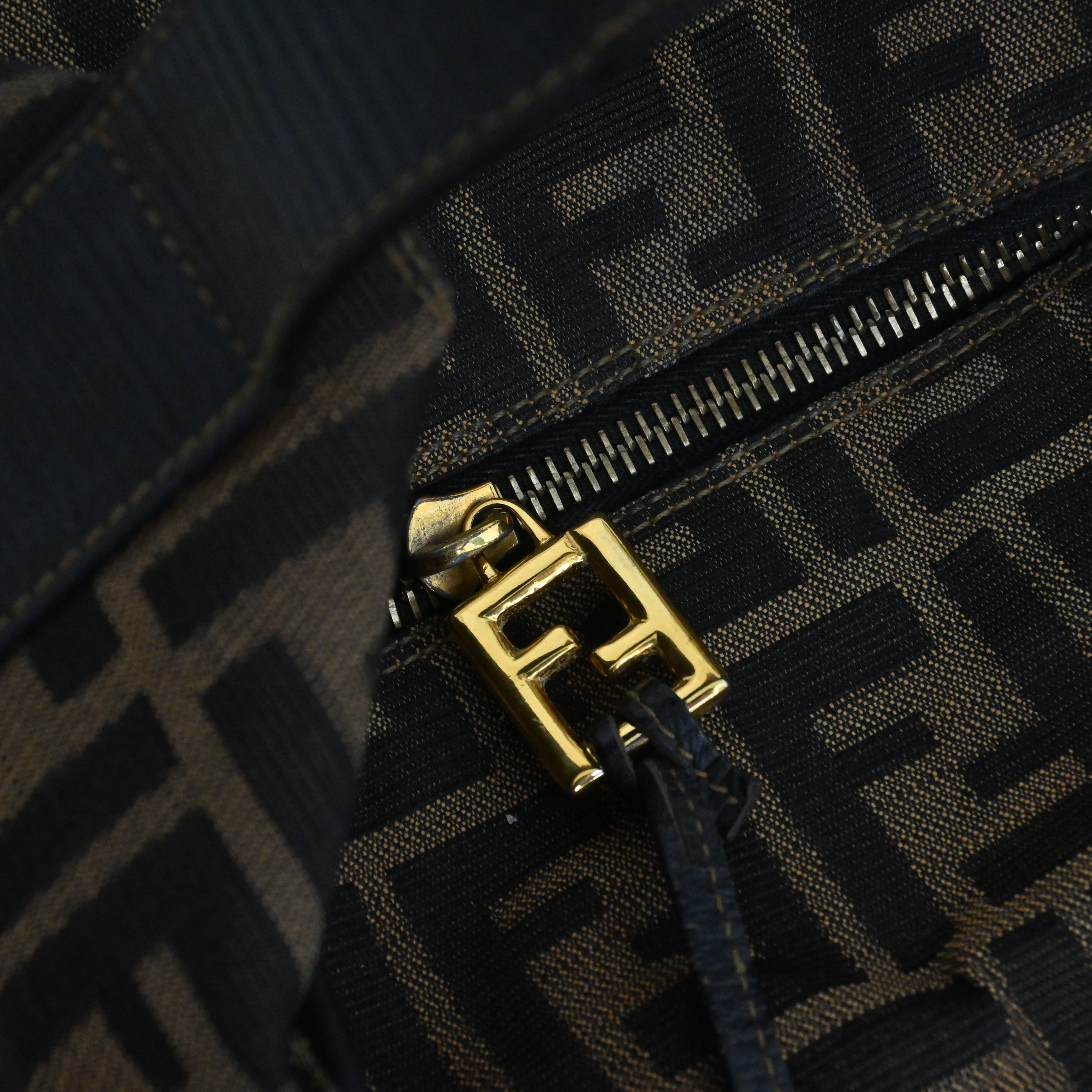 Fendi Zucca Monogram Lunchbox - Leluxe Vintage Sdn. Bhd.