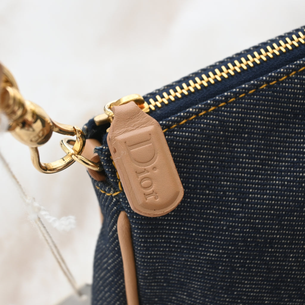 Dior Mini Saddle Denim Bag - Leluxe Vintage Sdn. Bhd.
