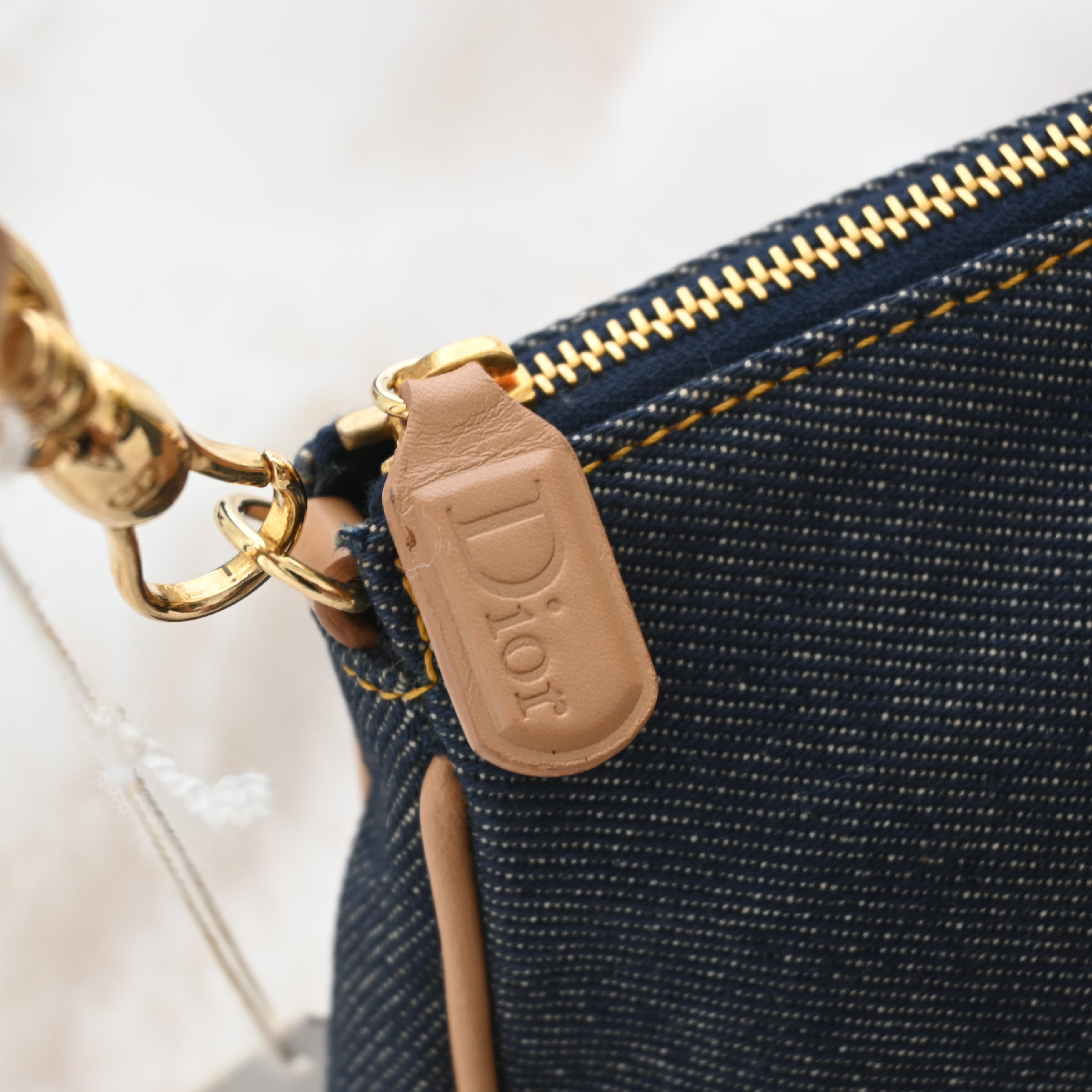 Dior Mini Saddle Denim Bag - Leluxe Vintage Sdn. Bhd.