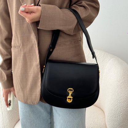 Old Gucci Saddle Shoulder Bag