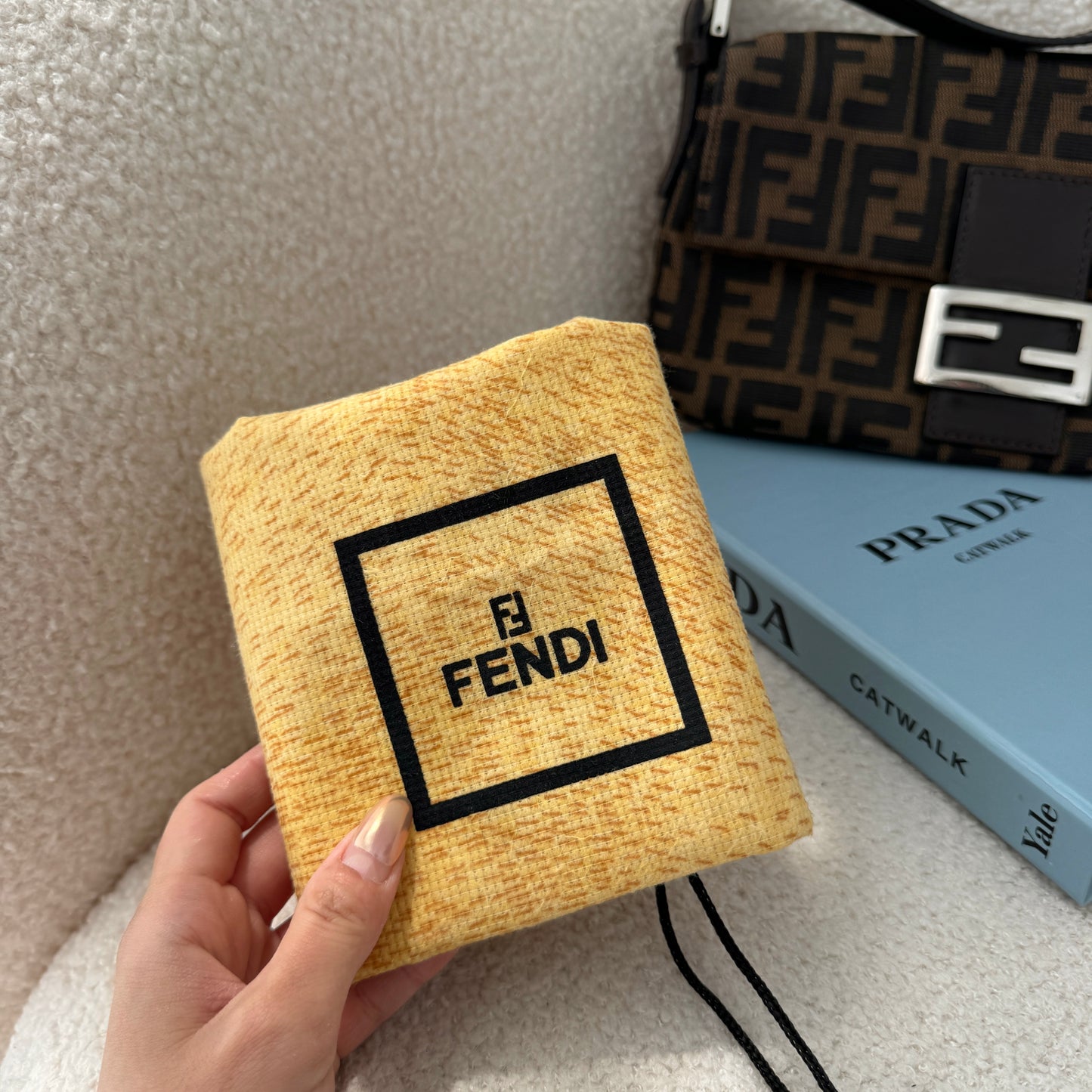 Fendi Zucca Mamma Baguette