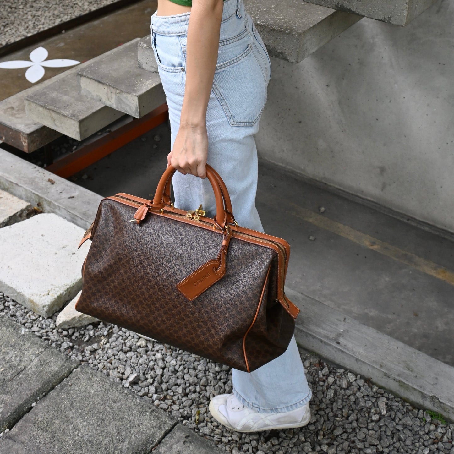 Celine Macadam Monogram Doctor's Bag Duffle