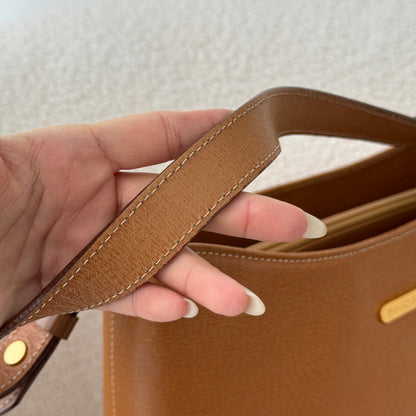 Burberry Brown Shoulder Tote Bag