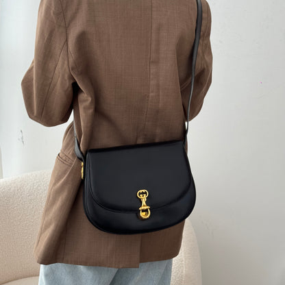 Old Gucci Saddle Shoulder Bag