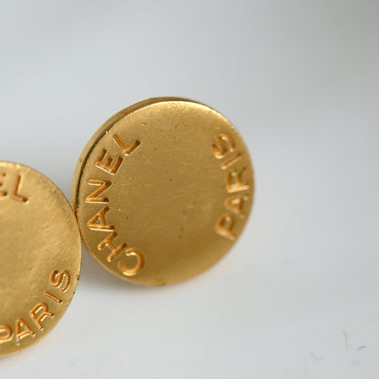 Chanel Logo 98P Piercing Earring