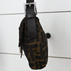 Fendi Zucca Mamma Baguette Shoulder Bag