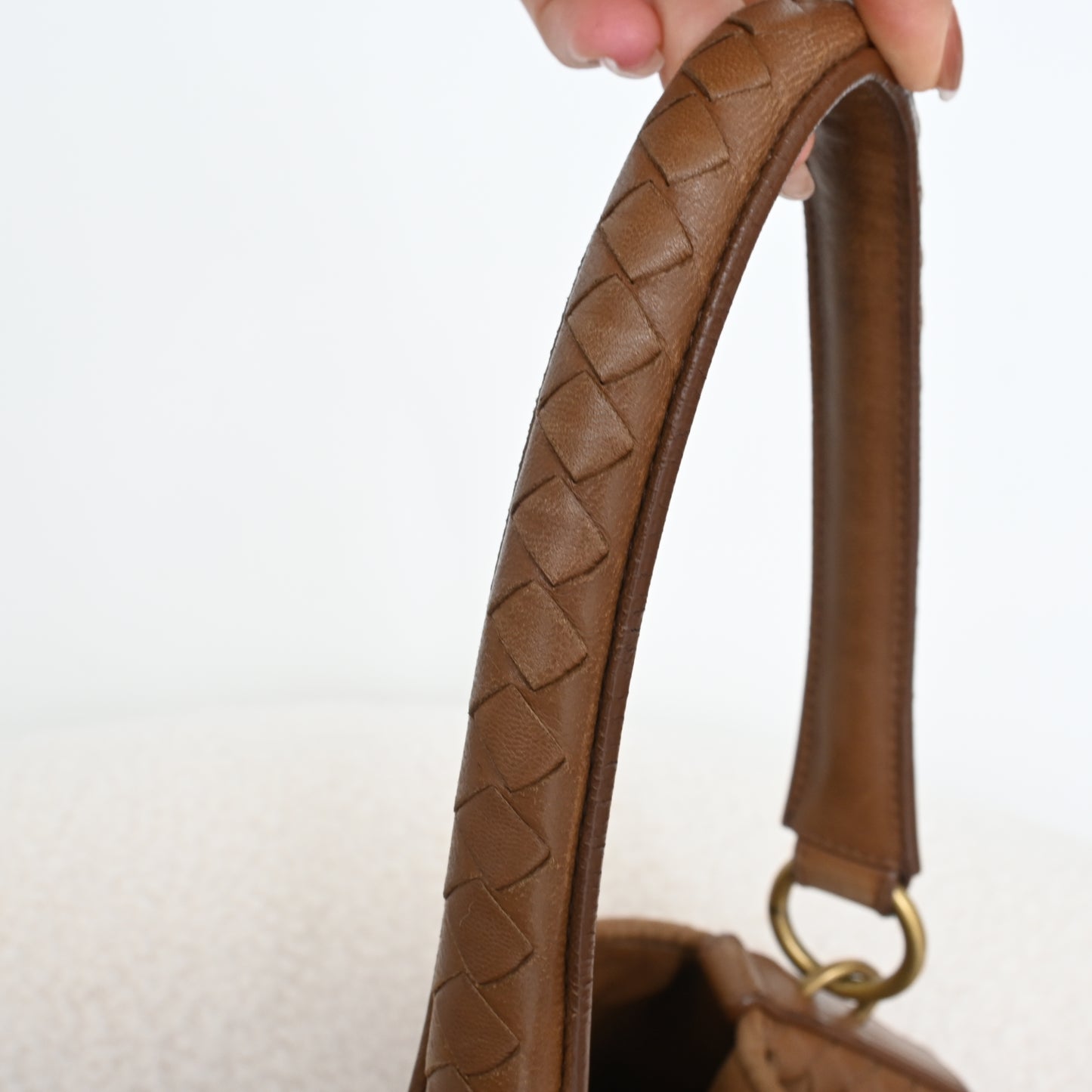 Bottega Veneta Intrecciato Hobo Double Flap Bag