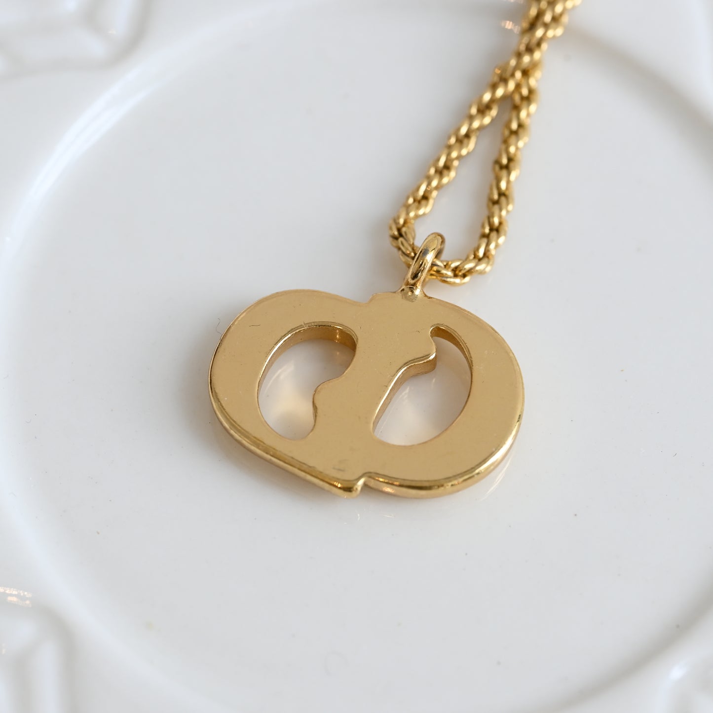 Christian Dior CD Necklace