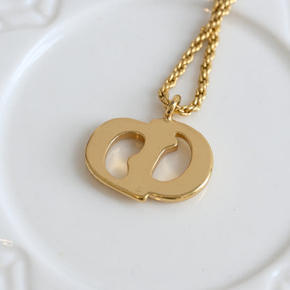 Christian Dior CD Necklace