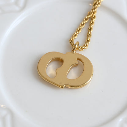 Christian Dior CD Necklace