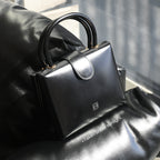 Loewe Anagram Logo Box Leather Mini Bag - Leluxe Vintage Sdn. Bhd.