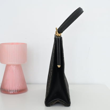 Fendi Zucca Monogram Top Handle Tote