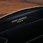 YSL Cassandre Matelasse Coin Card Wallet