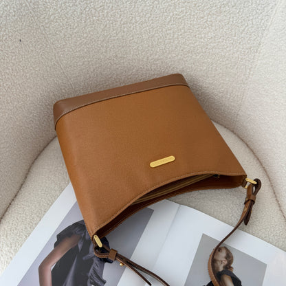 Burberry Brown Shoulder Tote Bag