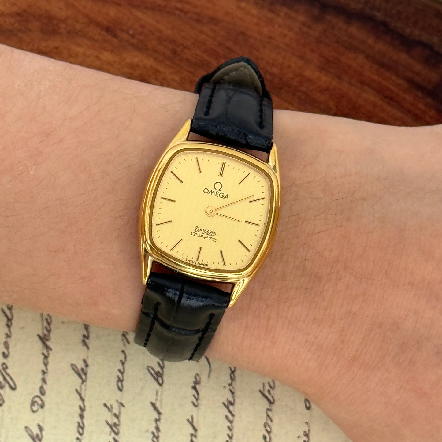 Omega De Ville Gold Plated 4365