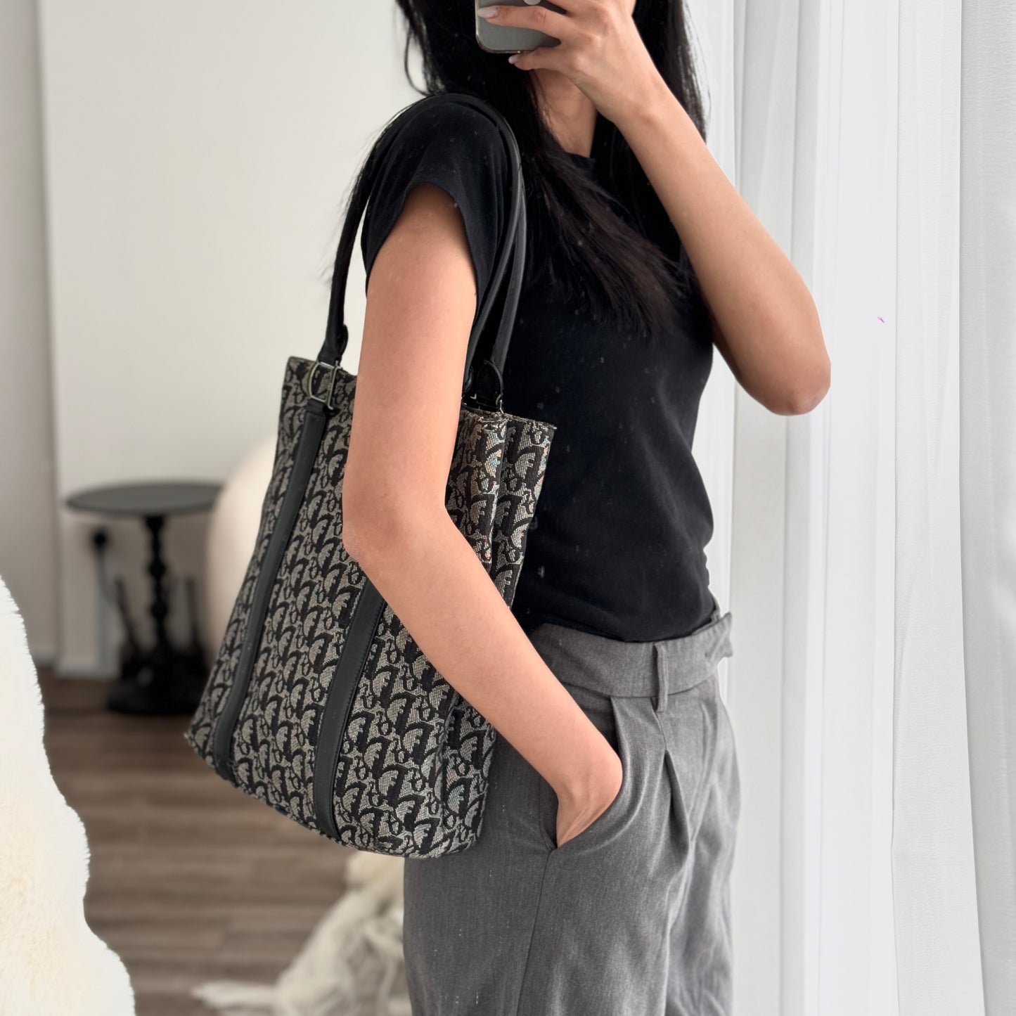 Dior Monogram Trotter Tote