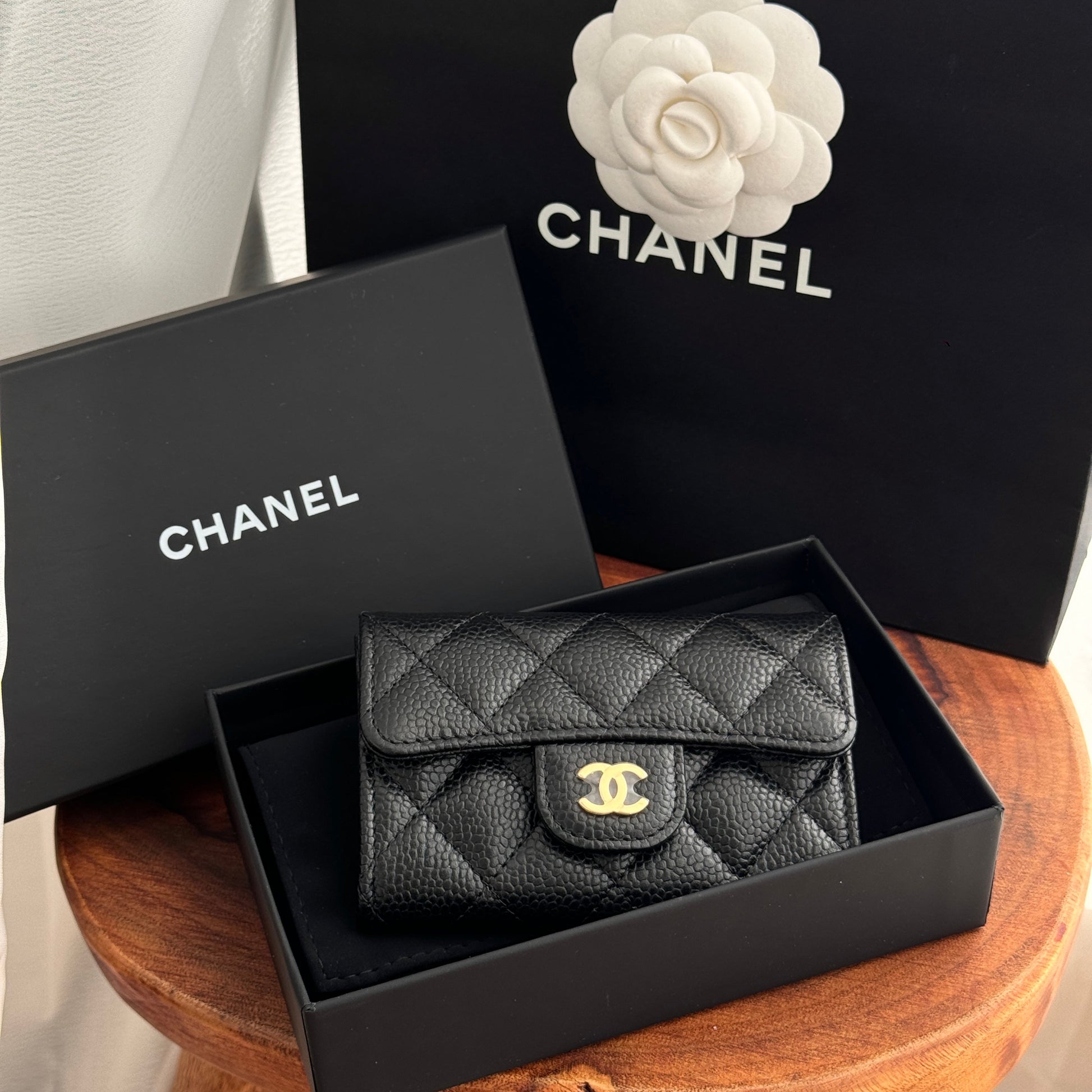 Chanel Classic Flap Card Holder - Leluxe Vintage Sdn. Bhd.