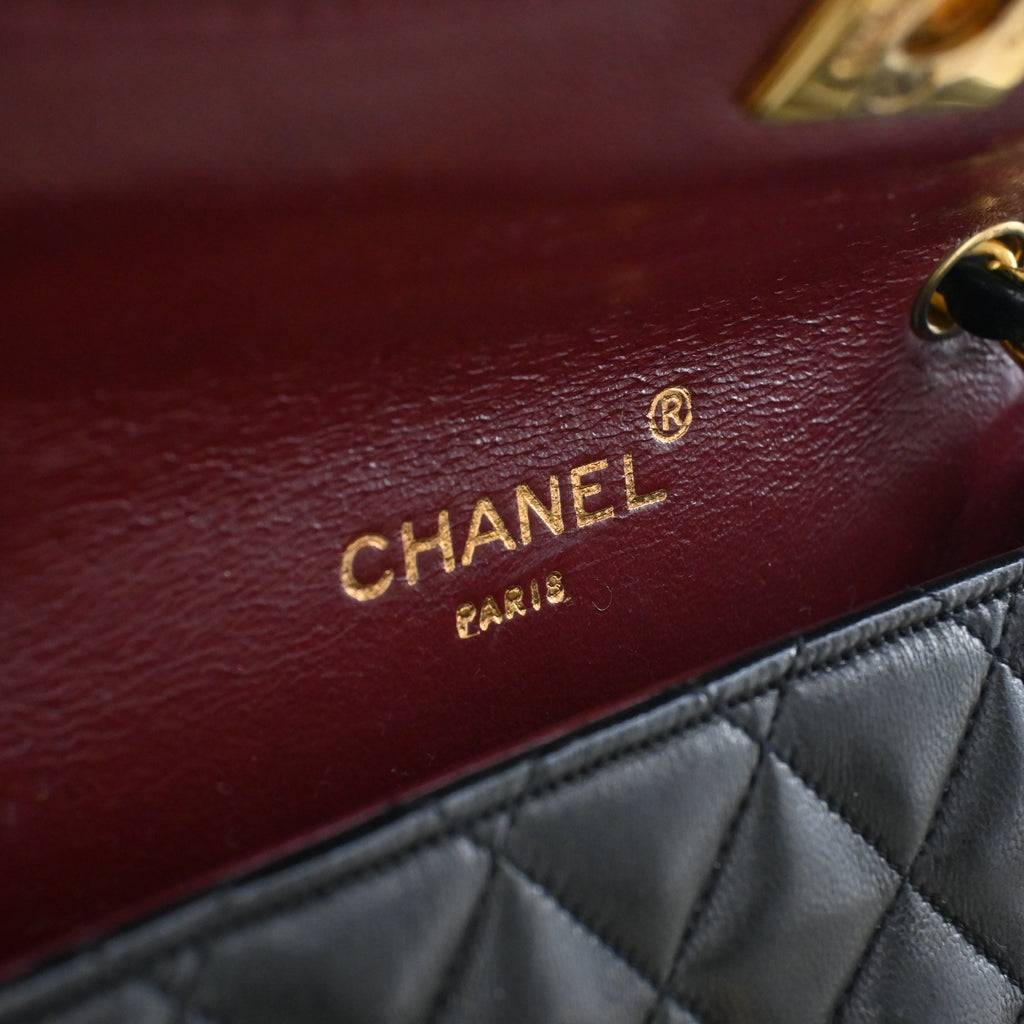 Vintage Chanel Mini Flap Bag 24k GHW - Leluxe Vintage Sdn. Bhd.