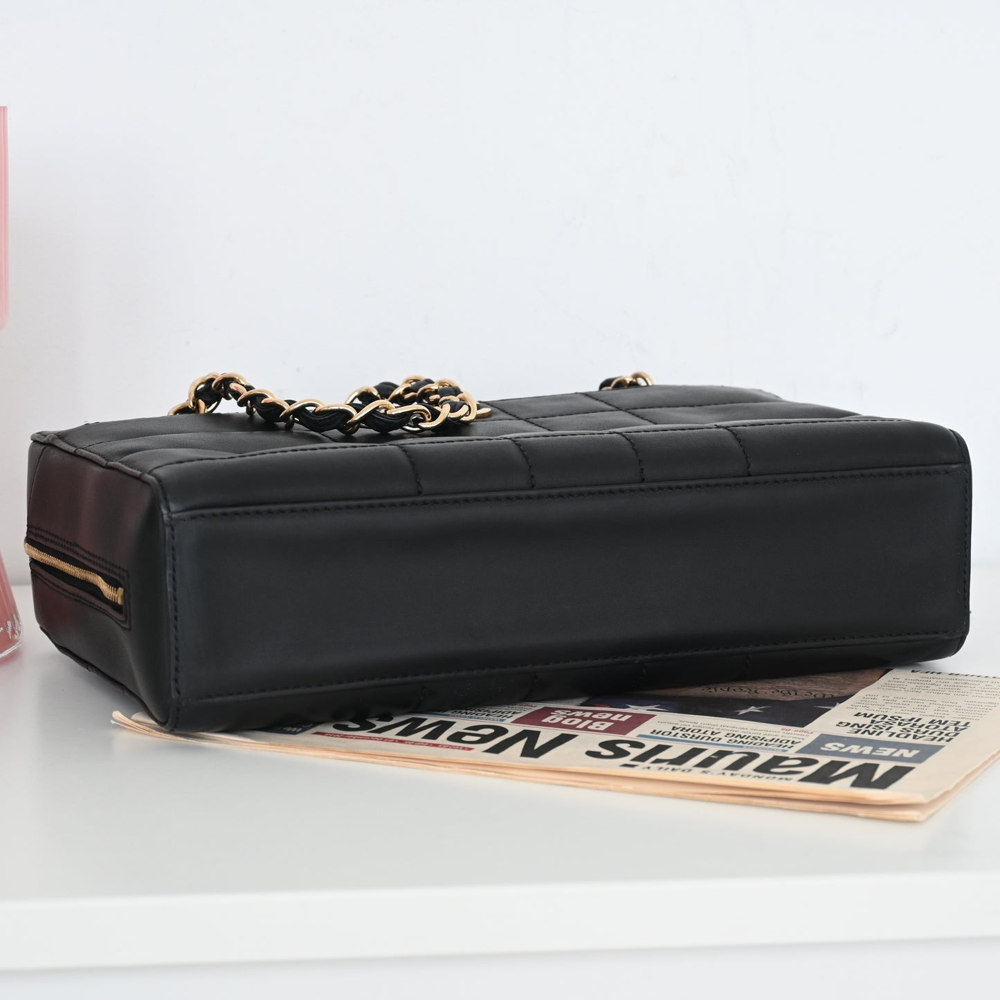 Chanel Chocolate Bar Chain Shoulder Bag