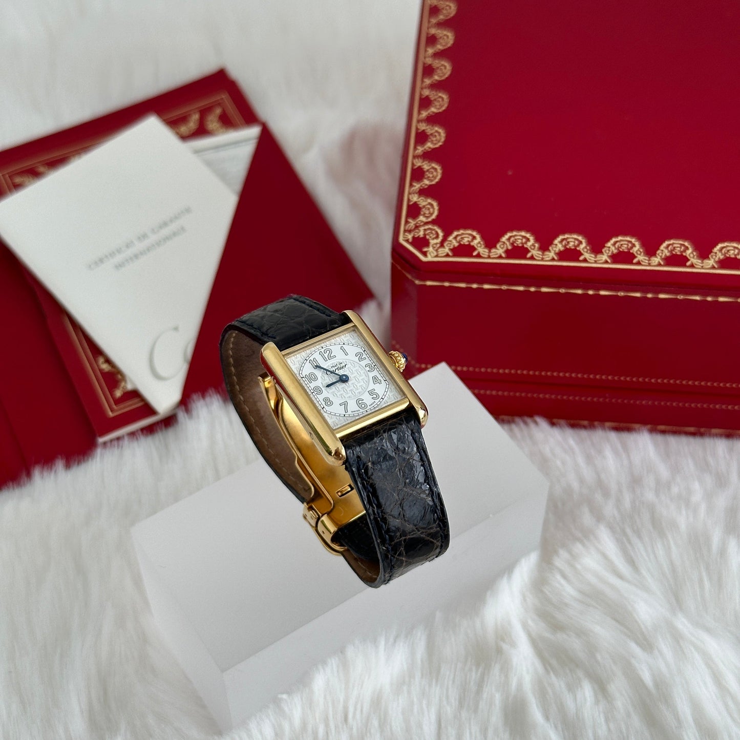 Cartier Tank Must SM Ref. 2415 - Leluxe Vintage Sdn. Bhd.