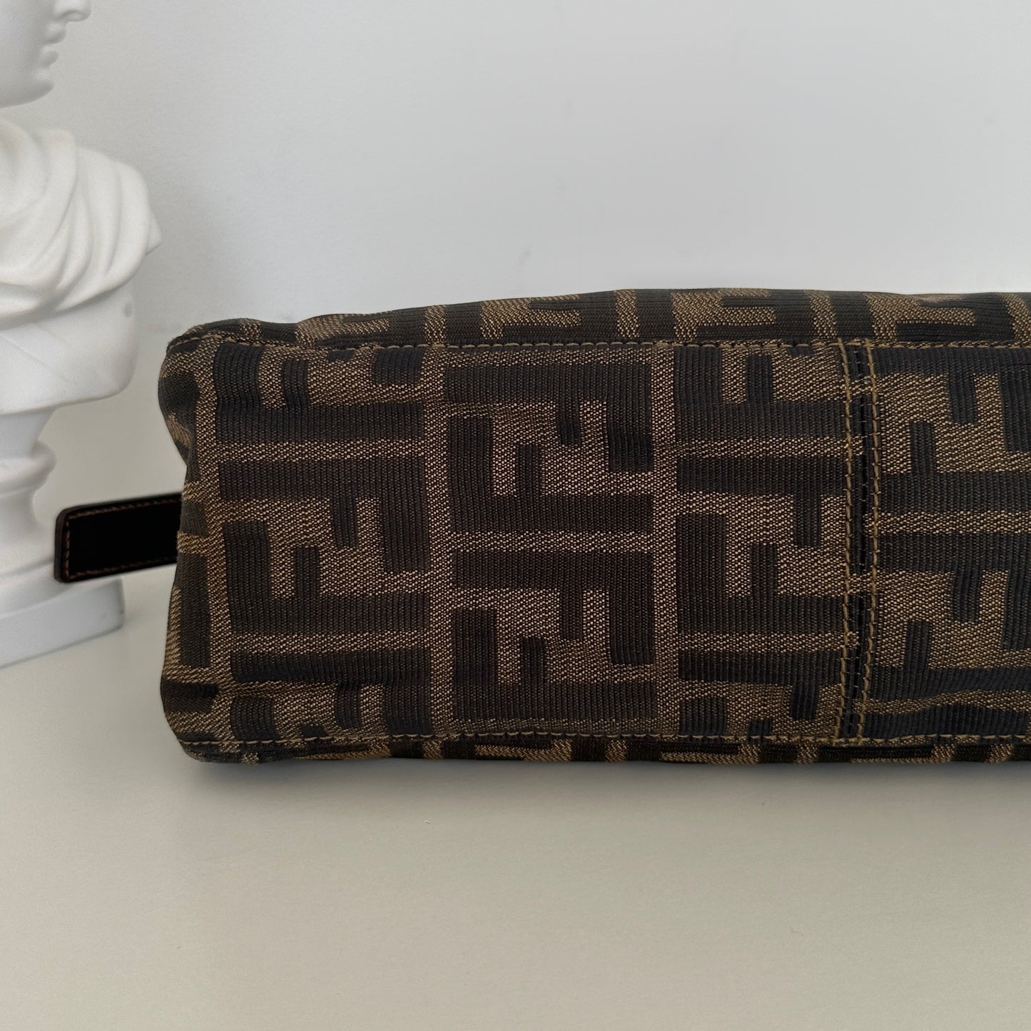 Fendi Zucca Monogram Shoulder Bag