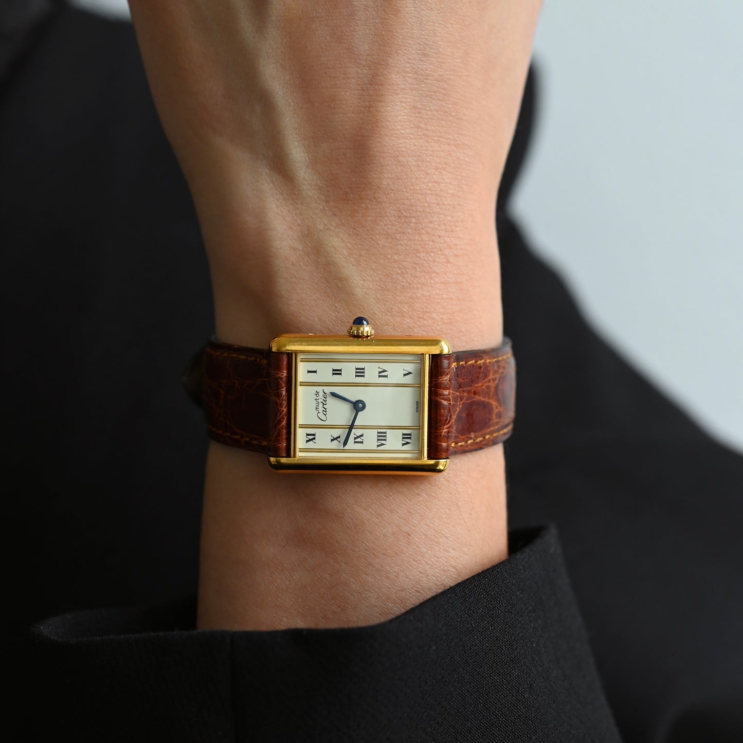 Cartier Must Tank LM W1002653 ref. 590005