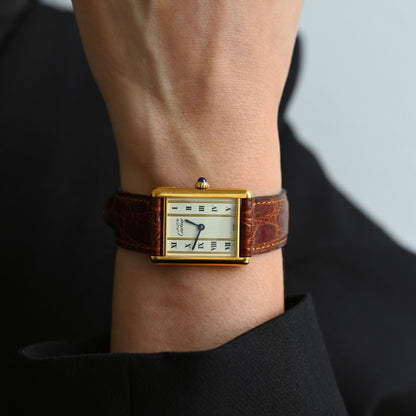 Cartier Must Tank LM W1002653 ref. 590005